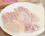真鯛の桜鯛カルパッチョに愛に恋♡作り方1写真