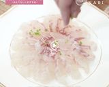 真鯛の桜鯛カルパッチョに愛に恋♡作り方2写真