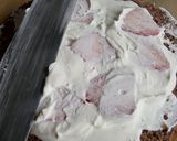 クリスマスの切り株デコレーションケーキ作り方13写真