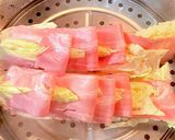 蒸し白菜&ベーコンのトロトロ卵あんかけ作り方7写真