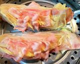 蒸し白菜&ベーコンのトロトロ卵あんかけ作り方14写真