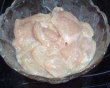 中華　四川風鶏肉春雨スープ　”水煮鶏肉”作り方2写真