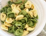 トマトとモツァレラのバジルパスタ作り方2写真