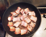 簡単☆豚肉とほうれん草のキムチ炒め作り方1写真