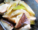 最高のとろとろ食感♬白ネギと椎茸のうま煮作り方9写真
