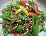 万願寺とうがらしとちりめんの炒め煮作り方5写真