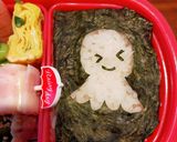 脱キャラ弁?!〈6月〉 てるてる坊主作り方1写真