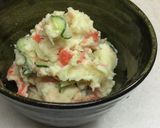 アボガド入りポテトサラダ(エビ入り)作り方66写真