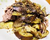 【簡単】ナスと牛肉の粒コショウ炒め作り方4写真