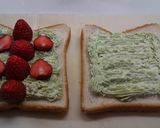 抹茶クリームイチゴサンド作り方6写真