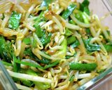 みんな大好きカレー味♬ニラもやしナムル☆作り方8写真