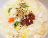 ふわとろ絶品　豆腐と卵の雑炊　栄養満点♡作り方4写真