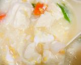ふわとろ絶品　豆腐と卵の雑炊　栄養満点♡作り方5写真