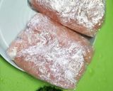 お弁当★ササミチーズ大葉焼き★梅風味作り方1写真