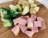 ブロックジャンボンとポテトのペッパー炒め作り方2写真