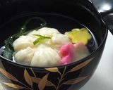 ホタテしんじょうのお吸い物（介護食）作り方5写真
