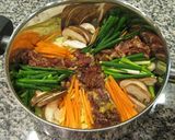 辛くない牛肉のお鍋（ソコギチョンゴル）作り方4写真