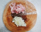 あずちんレシピ☆ベーコンの炊き込みご飯作り方2写真