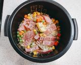 あずちんレシピ☆ベーコンの炊き込みご飯作り方3写真