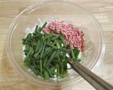 m青ネギとひき肉の簡単チヂミ作り方3写真