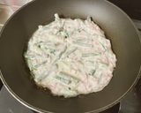 m青ネギとひき肉の簡単チヂミ作り方5写真
