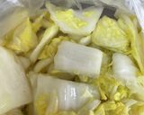 旬の#キンカン入り#白菜の爽やか漬け物作り方4写真