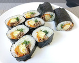 超簡単！節分にキンパの恵方巻き！作り方11写真