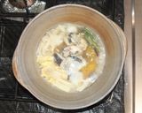 【ひとり鍋】牡蠣と鱈のクリーム和シチュー作り方7写真