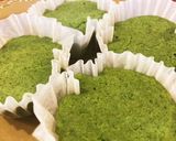 ほうれん草と豆乳の米粉蒸しパン♡レンジ可作り方7写真