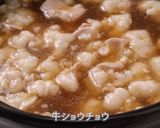 ジューシーでぷるっぷる!もつ鍋作り方4写真
