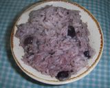 黒豆とゴマの黒おこわ作り方2写真