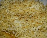 ～土鍋で～ピリ辛揚げ焼きパスタ鍋作り方7写真
