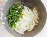 簡単！白菜・卵のふわふわお吸い物！作り方2写真