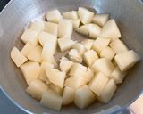 離乳食☆じゃが芋とかぶのミルク煮作り方1写真