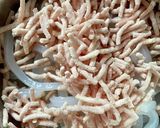 つきこんにゃくのそぼろ煮作り方1写真