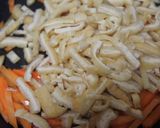 人参と油あげの含め煮作り方4写真