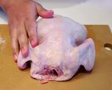丸鶏に塩塗って焼くだけ「ローストチキン」作り方5写真