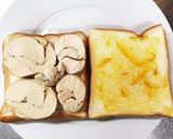 鶏ハムマーマレードサンド作り方1写真