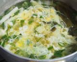 簡単！白菜・卵のふわふわお吸い物！作り方4写真
