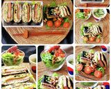 簡単~ツナ缶とSPAMのキンパサンド作り方8写真