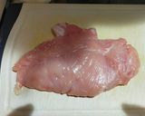 鶏むね肉のにんにくレモンクリーム煮作り方2写真