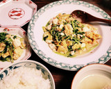 ◇簡単！美味しい豆苗と卵、豆腐の炒め煮◇作り方4写真