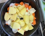 じっくり肉じゃが作り方10写真