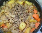 じっくり肉じゃが作り方15写真