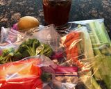 余った野菜のスープ☆トマトとブイヨン編作り方1写真