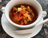 余った野菜のスープ☆トマトとブイヨン編作り方5写真