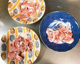 簡単しぐれ煮味豚こま大根青椒肉絲風作り方3写真