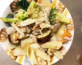 簡単しぐれ煮味豚こま大根青椒肉絲風作り方14写真