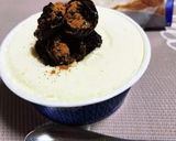 バニラアイスに☆ラムレーズン&シナモン作り方10写真