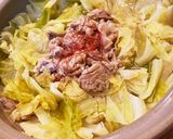 低糖質！豚バラ塩バター鍋作り方7写真